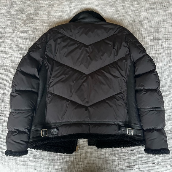 The Kooples Black Bomber Jacket - MEDIUM - Picture 3 of 15